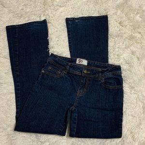 So Denim Jeans Flare Size 5 Short